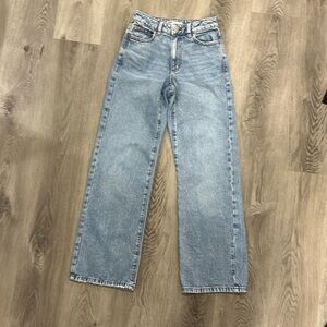 Garage wide leg jeans
